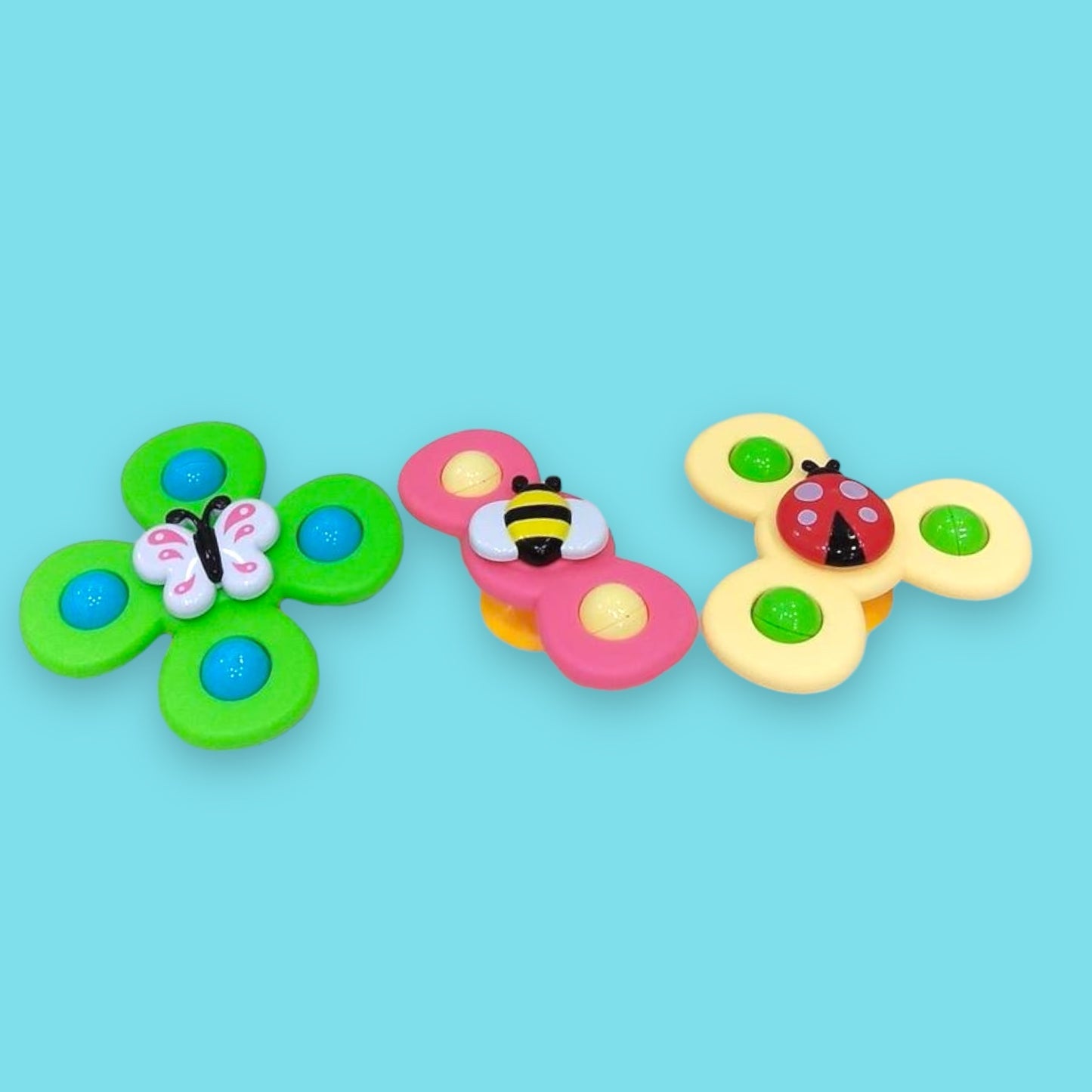 Baby Spinner Rattle Toys 3pc set image 0