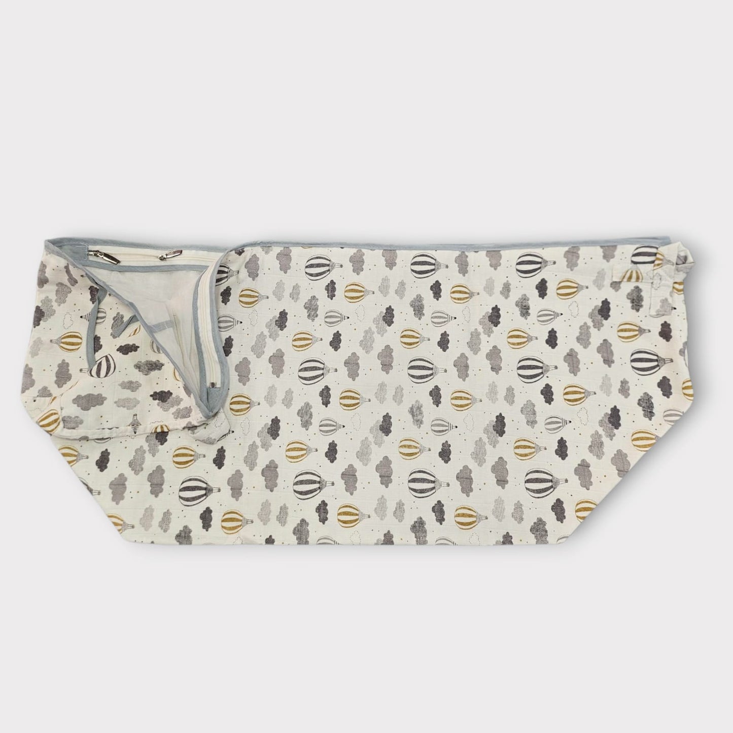 Muslin Baby Khoya for Ghodiya Air Balloon Hammock for Cradle jhula 0-12 months - C image