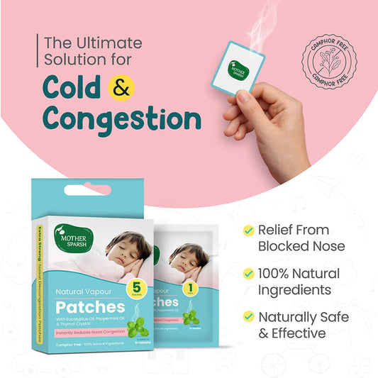 Cold Relief Natural Vapour Patches