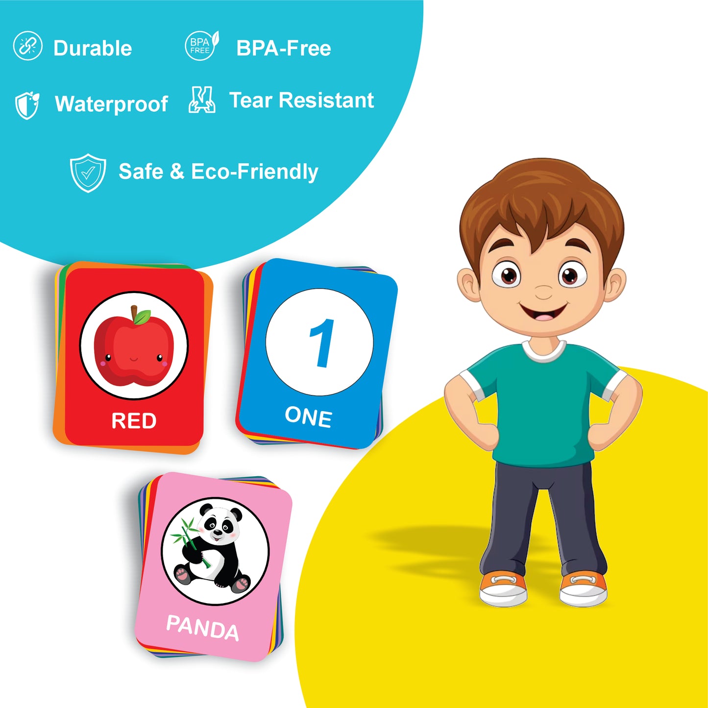 My First 100 Words Flash Cards for Kids for Age 6 Months and Above image 5