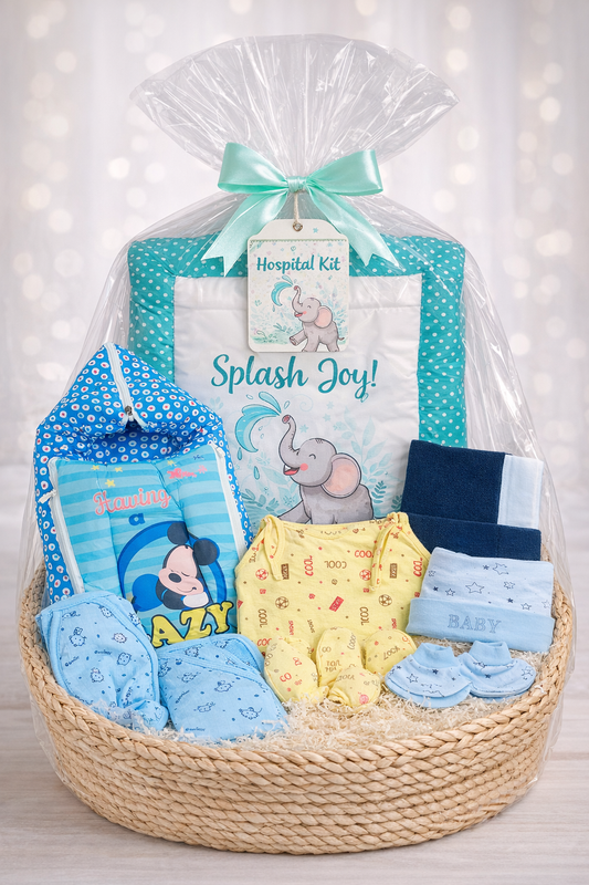 Hospital 12pc Newborn Baby Birth Kit Basic Needful