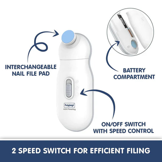 Electric Nail Trimmer with Storage Case Silent premium image 1