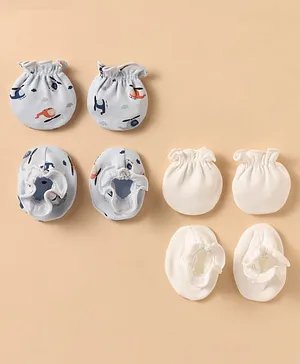 Mitten Booty Preemie baby Organic 2 set assorted image 11