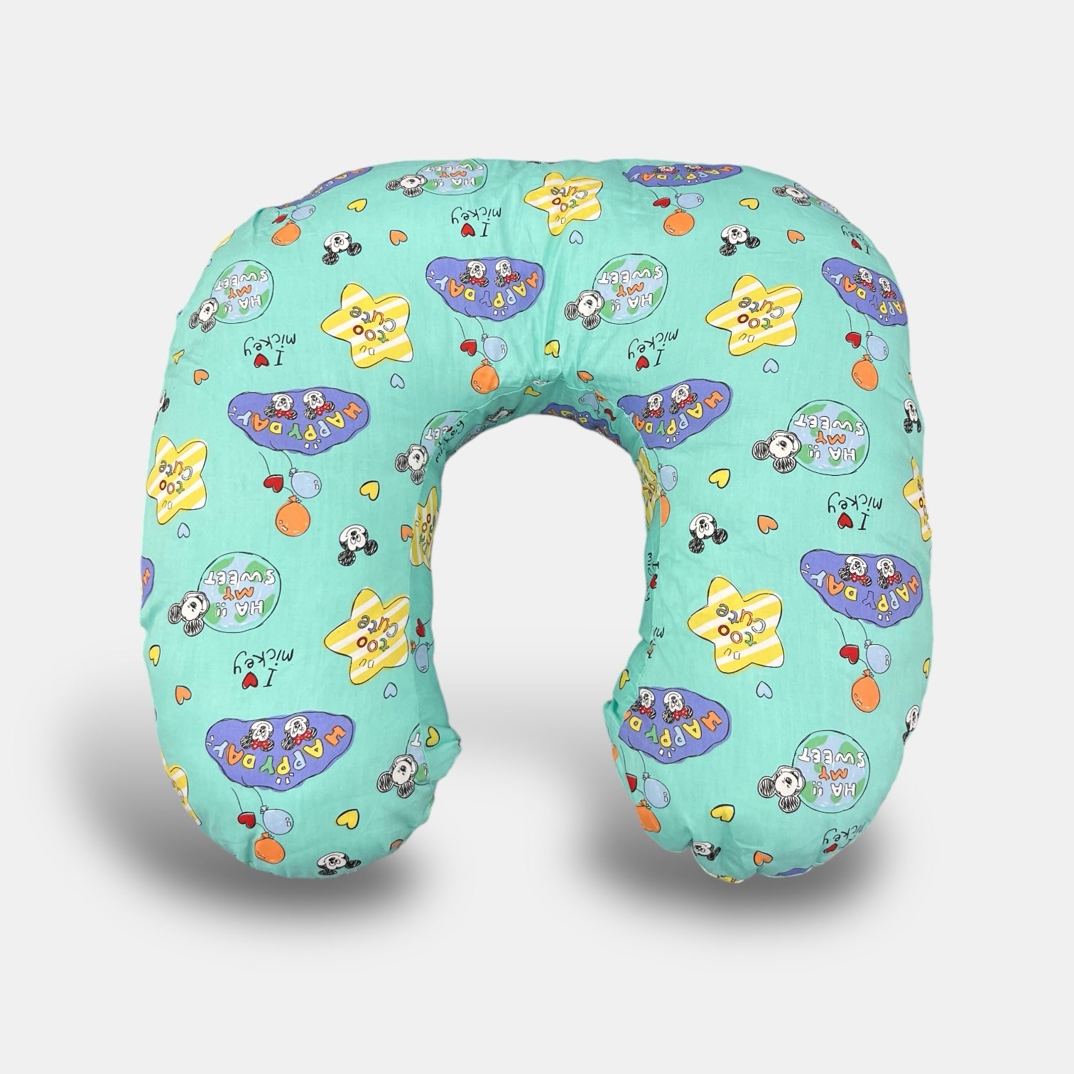 Baby Feeding Pillow Large Soft assorted print image 8