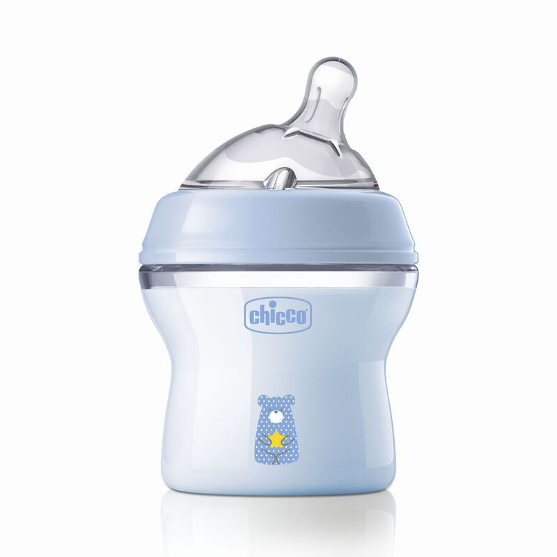 NaturalFeeling Feeding Bottle (150ml, Slow) (Blue) image 0