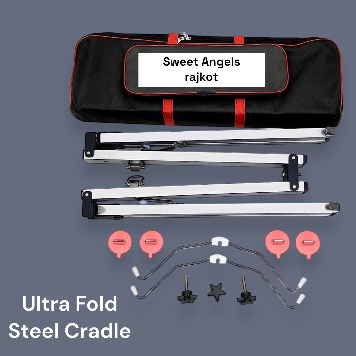 Ultra Fold Compact Baby Cradle Ghodiya image 1