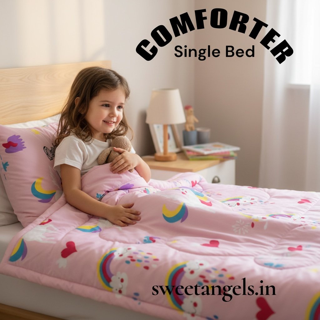 Kids Single bed Comforter with Characters