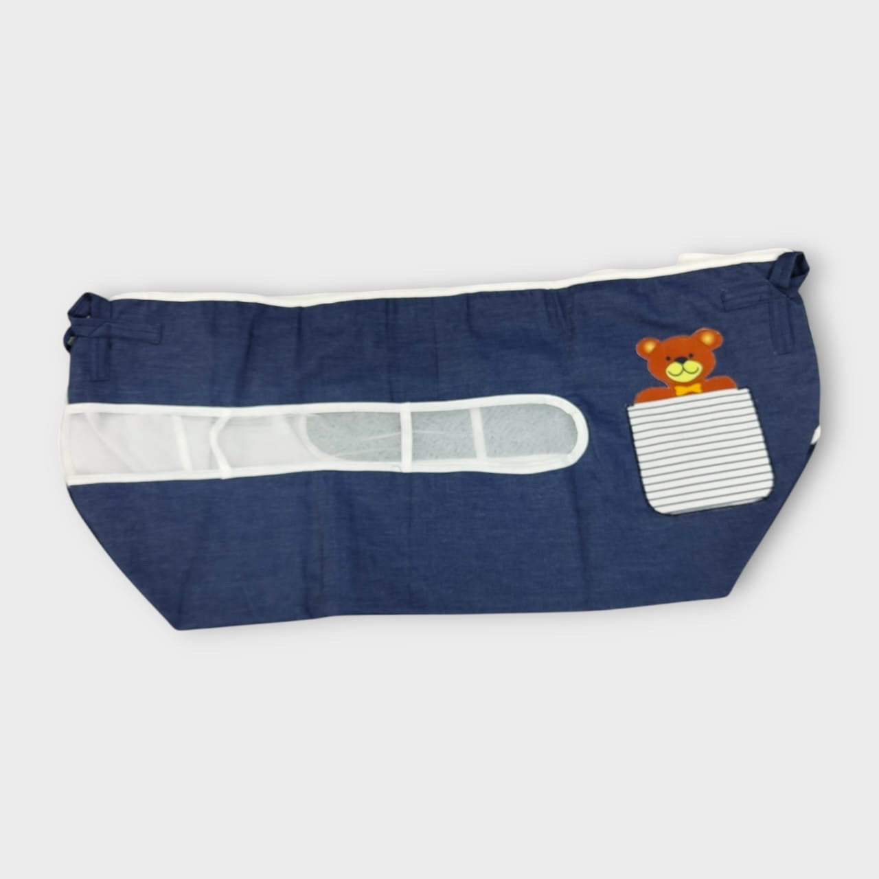 Denim Khoya peekaboo Teddy Frog image 0