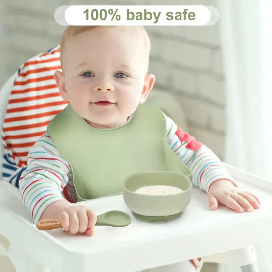 Silicone Baby Feeding Set of 6 Pcs image 1