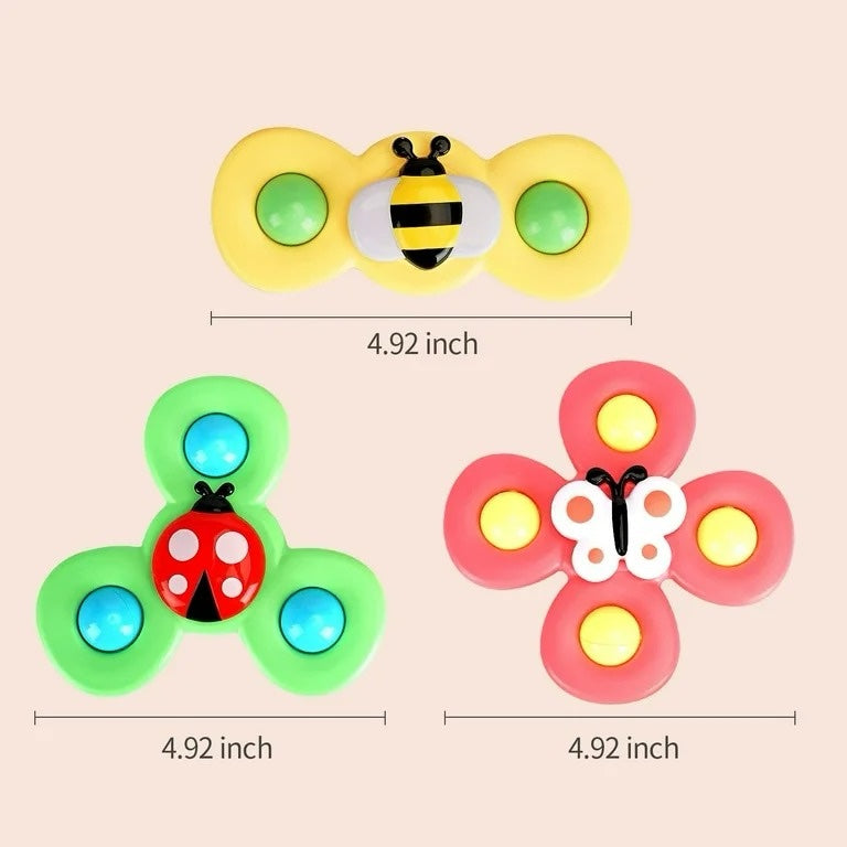 Single Spinner Baby Toys with suction pack of 1 image 3