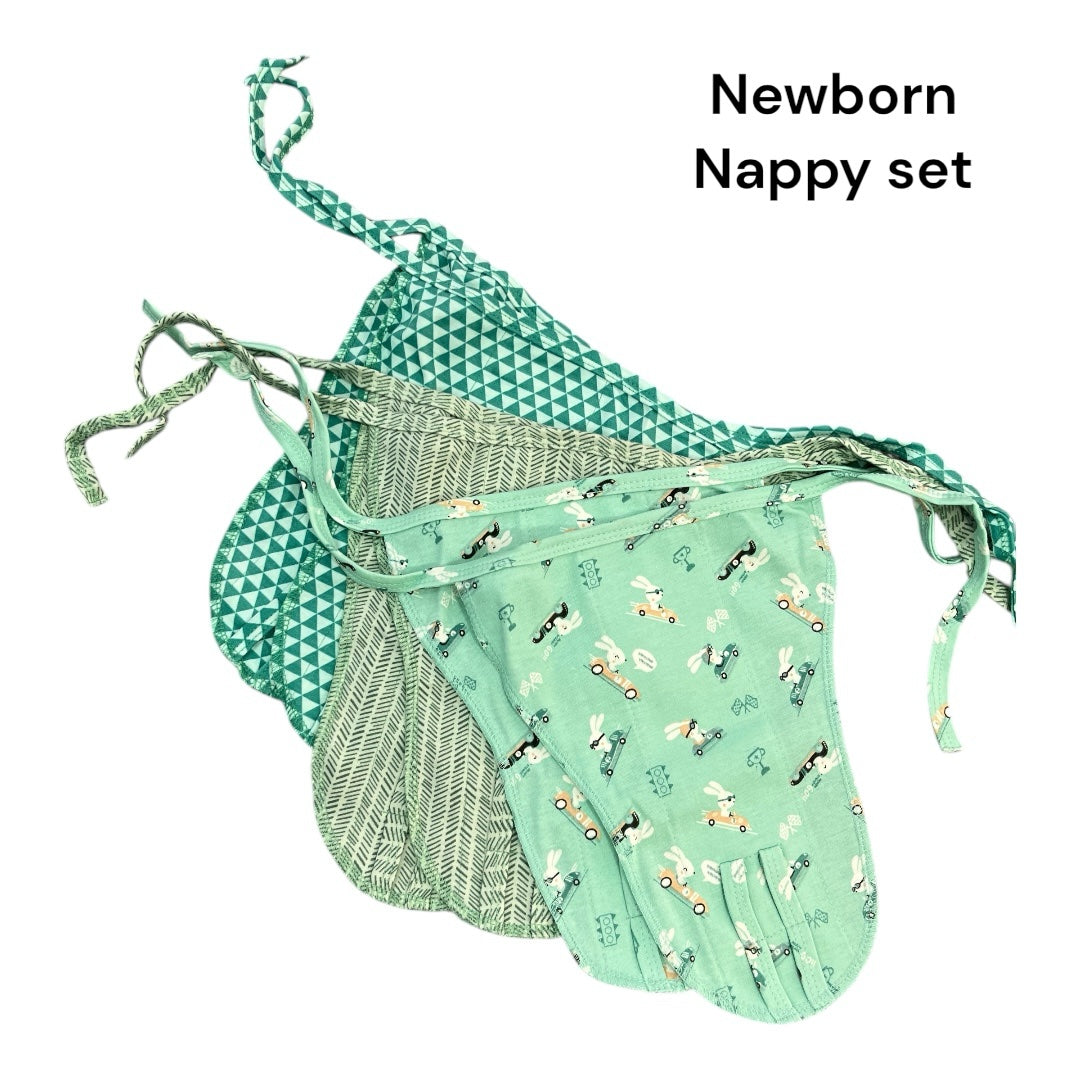 Newborn Nappy Langot Set of 6pc image 1