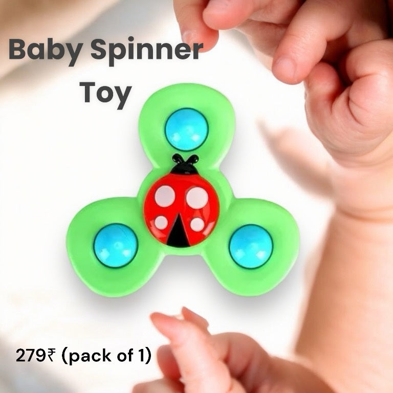Single Spinner Baby Toys with suction pack of 1 image 1