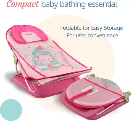 Baby Bather for 0-12 Months | 3 Position Adjustable Baby Bath Seat image 1