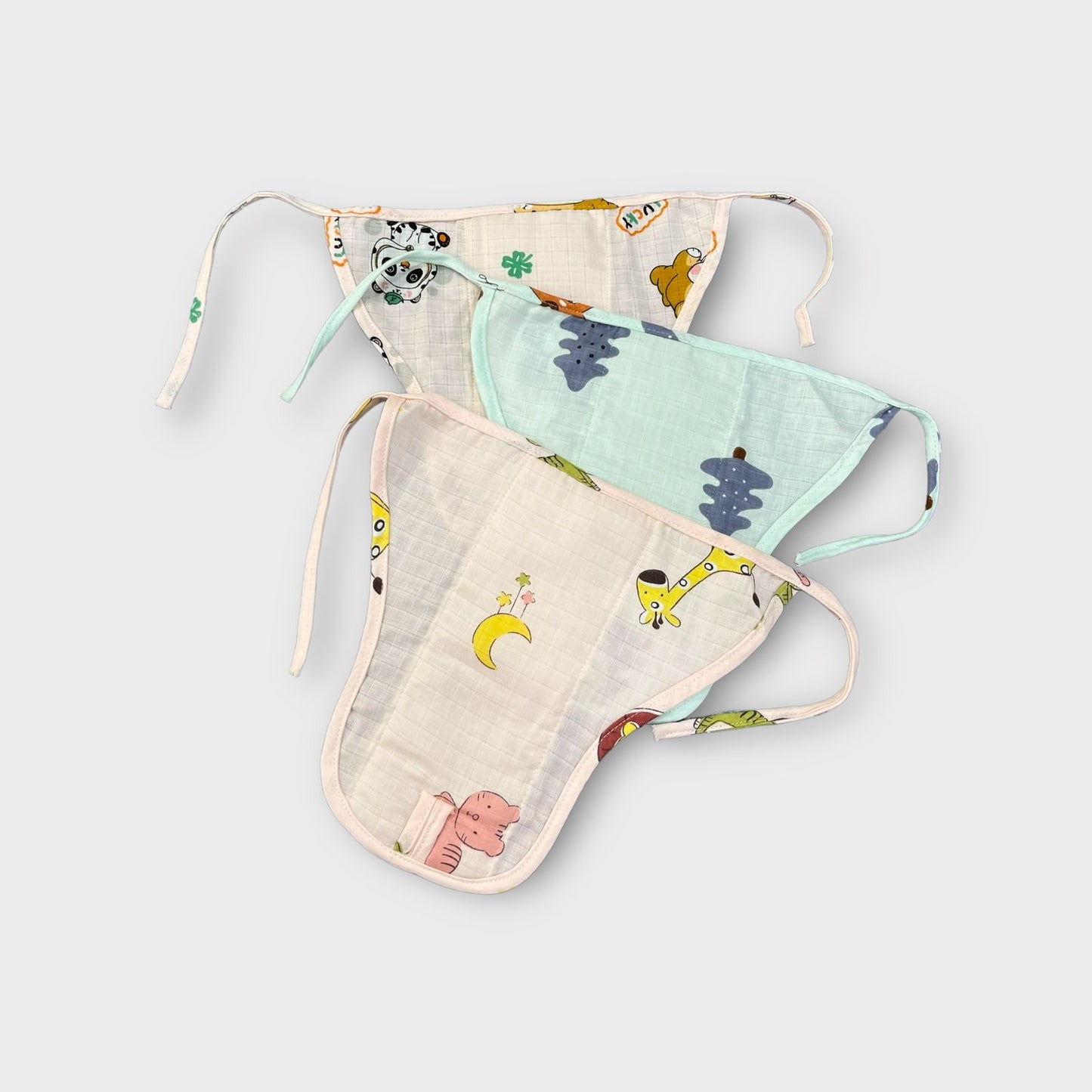 Muslin Padded Nappy 6pc Combo image 0