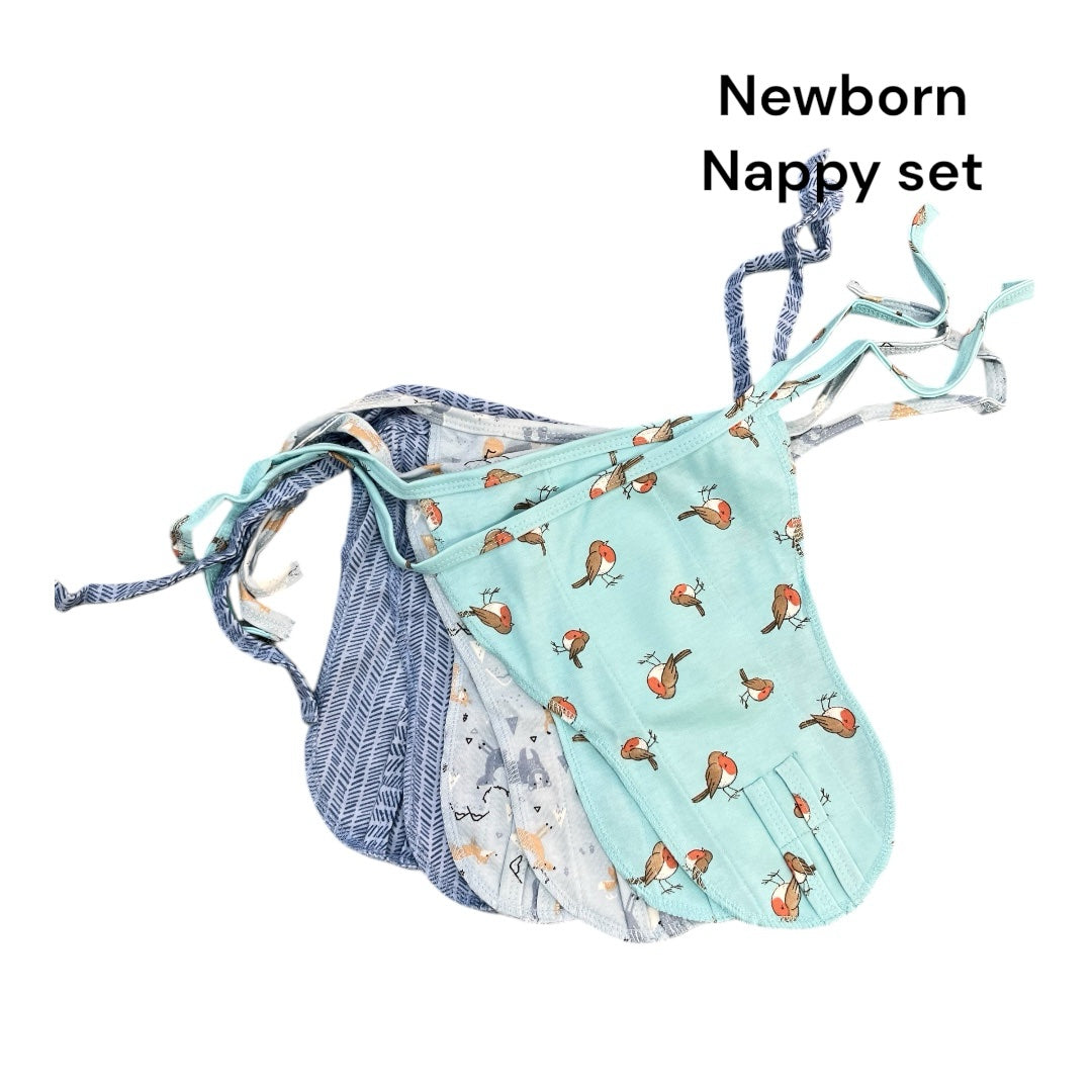 Newborn Nappy Langot Set of 6pc image 2
