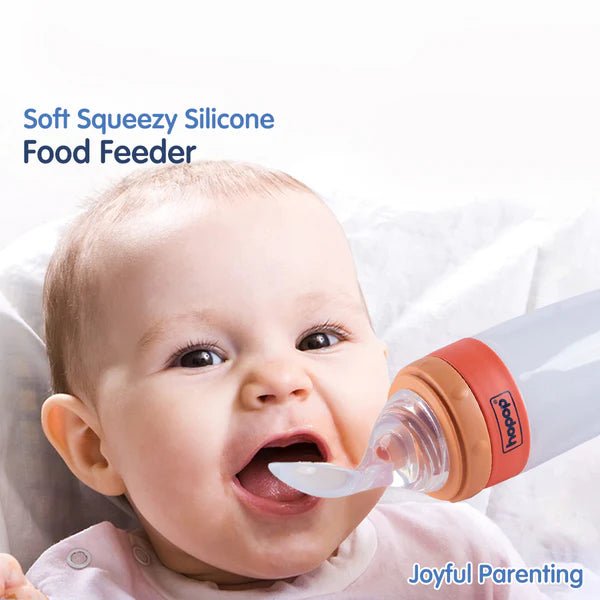 hopop soft squeezy silicone Food Feeder 90ml  4m+ image 2