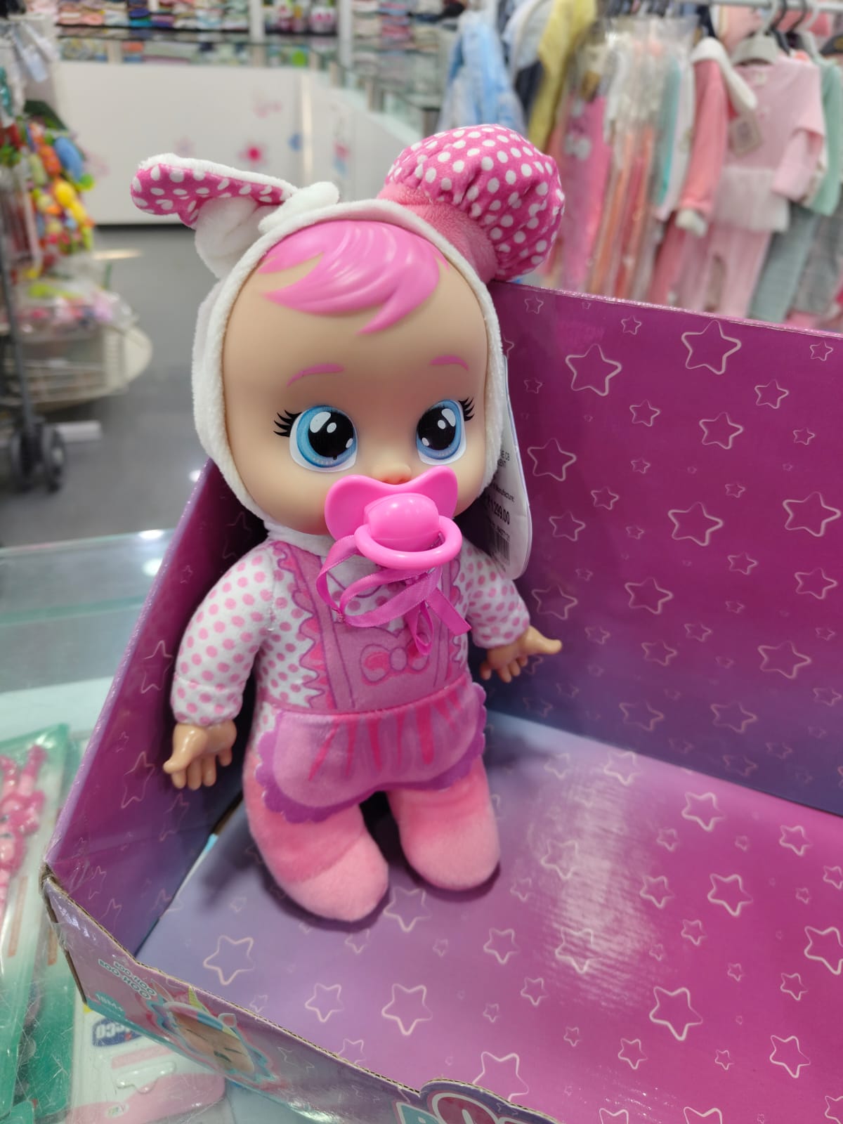Cry Baby Doll | Tiny Cuddles Soft & Adorable Collectible image 4
