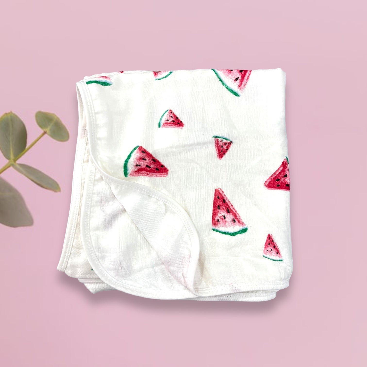 Organic Muslin Swaddle Wrapper Blanket – 6-Layer Soft & Breathable Baby Wrap image 0