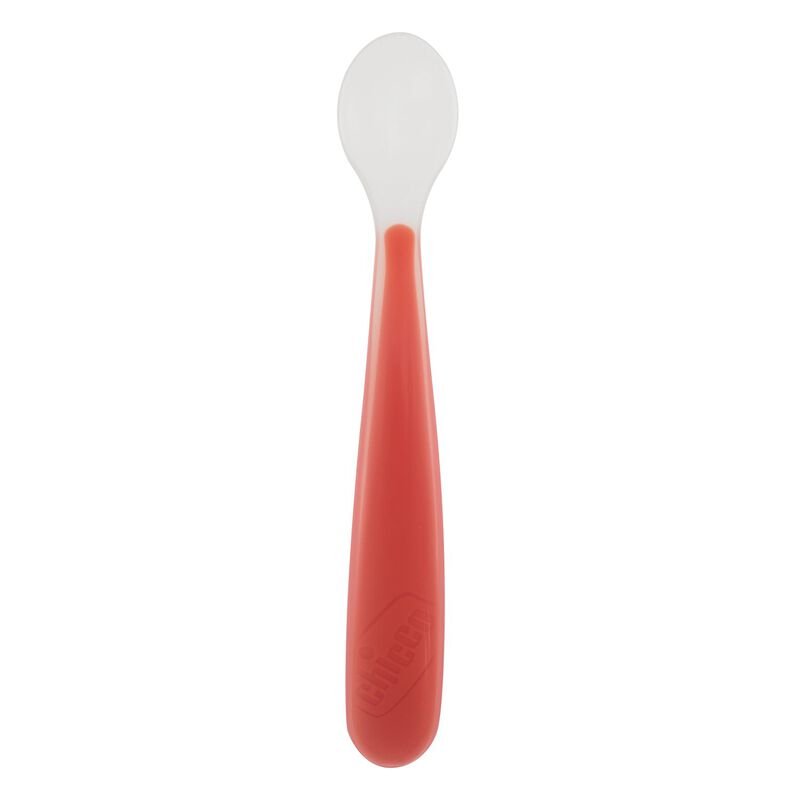 chicco silicone softly spoon 6m+ image 1