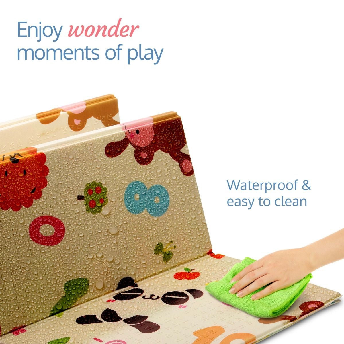 Baby Playmat folding anti slip image 1