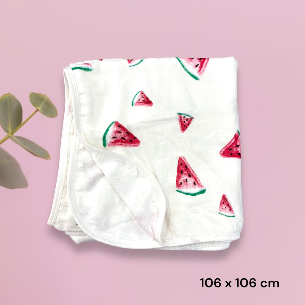 Organic Muslin Swaddle Wrapper Blanket – 6-Layer Soft & Breathable Baby Wrap image 4