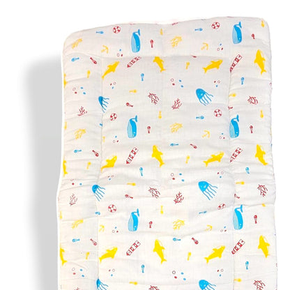 Baby Khoya Godadi Matt Sheet Mul Mul image 0