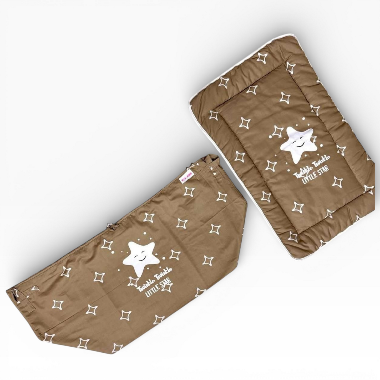 Baby Print khoya & godadi combo hammock with matt set