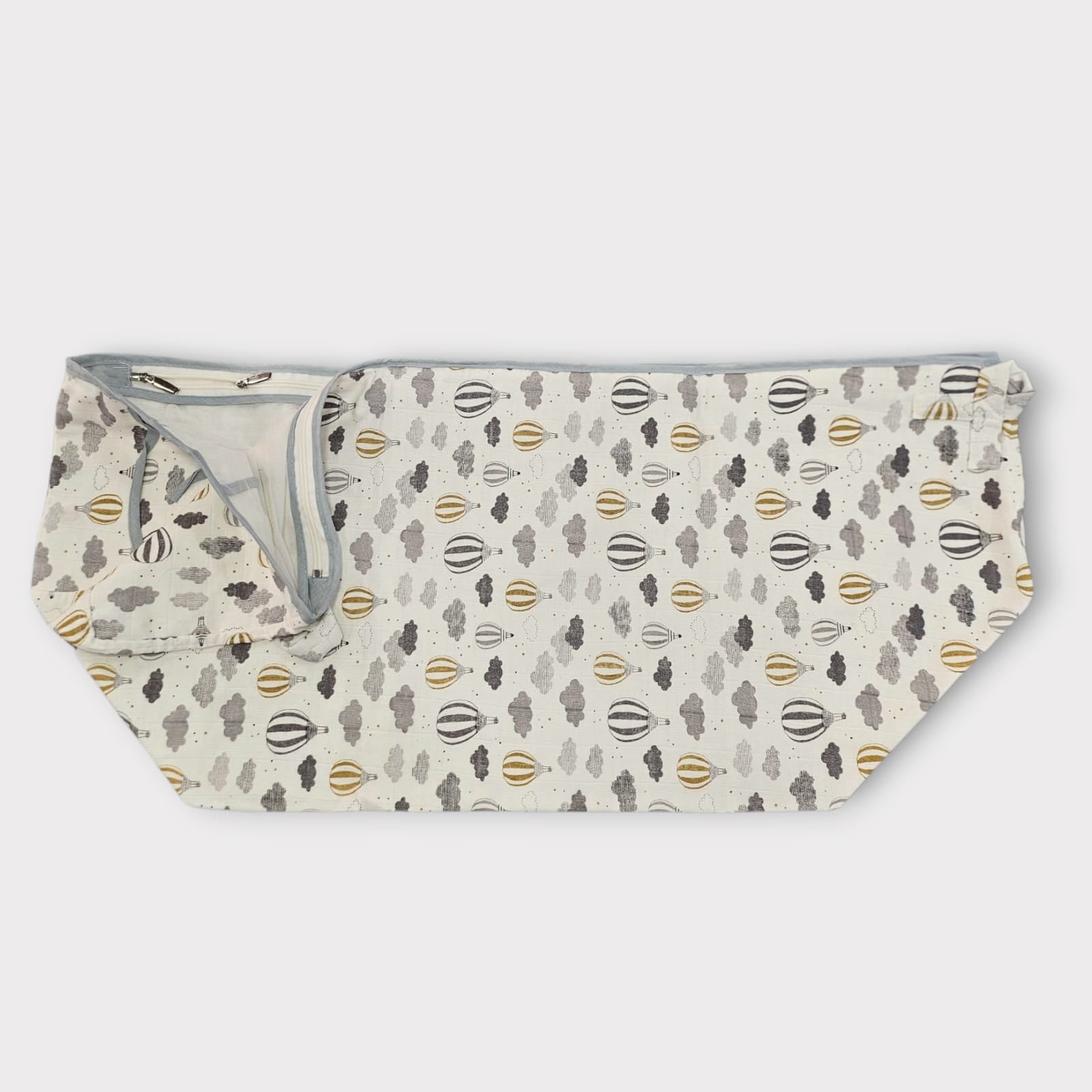Muslin Baby Khoya for Ghodiya Air Balloon Hammock for Cradle jhula 0-12 months - C image