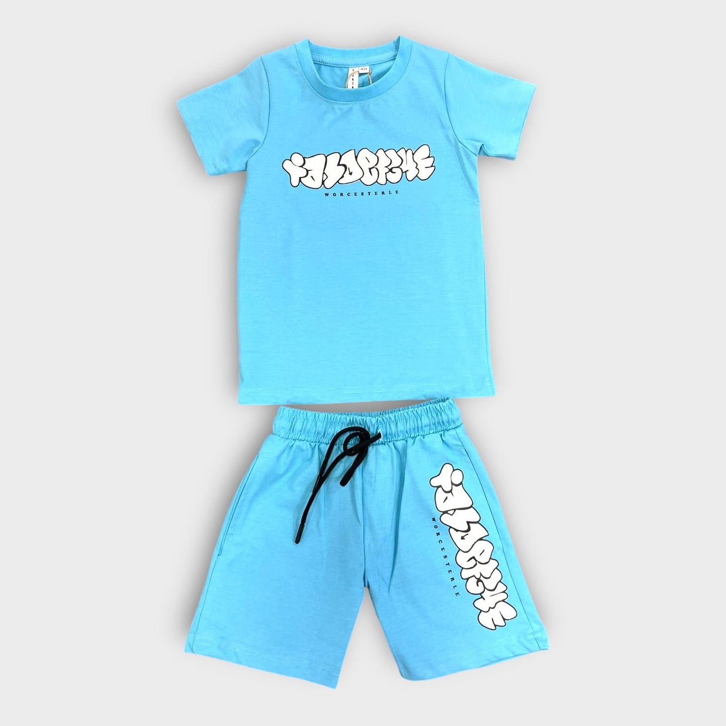 Hip Hop Kids Unisex Co Ord Set 3 to 10 years Boy Blue image 1