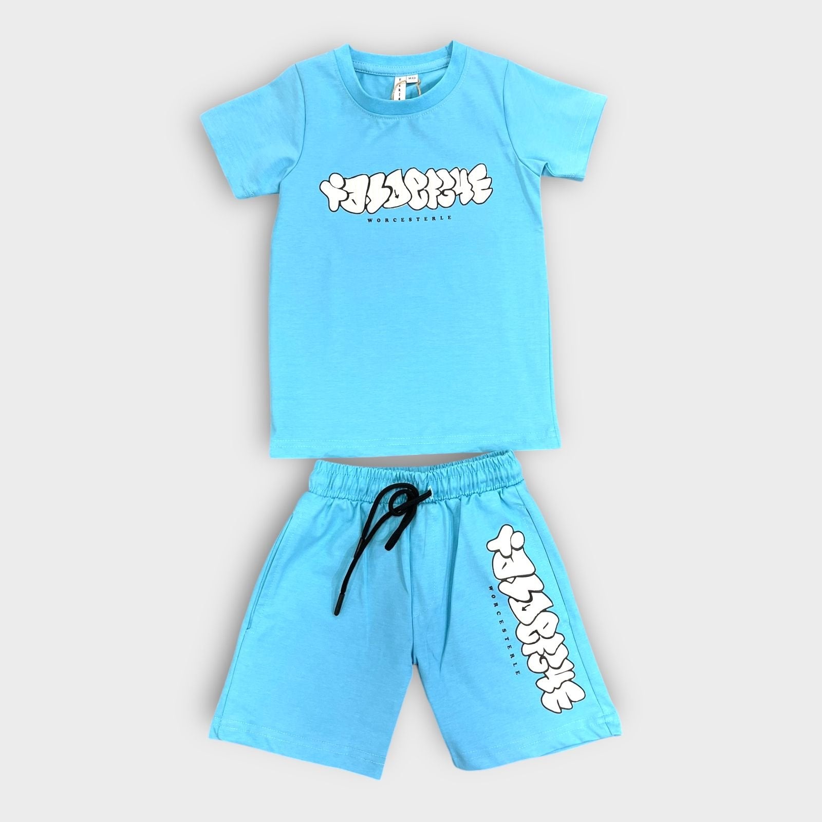 Hip Hop Kids Unisex Co Ord Set 3 to 10 years Boy Blue image 1