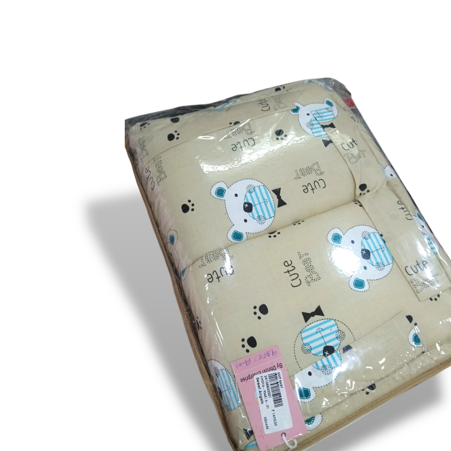 Baby Window Khoya with Pipe Quilted Soft assorted prints image 8