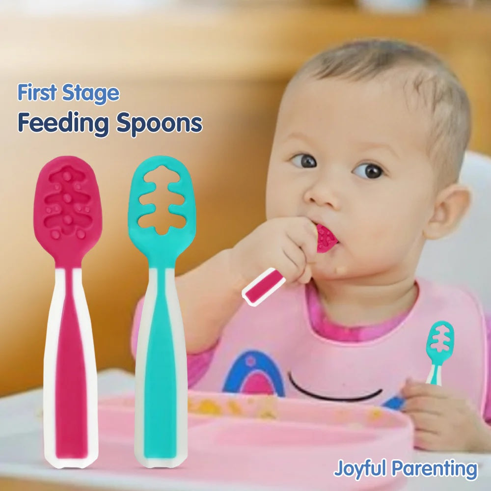 Baby First Stage Feeding Teething SPOON image 0