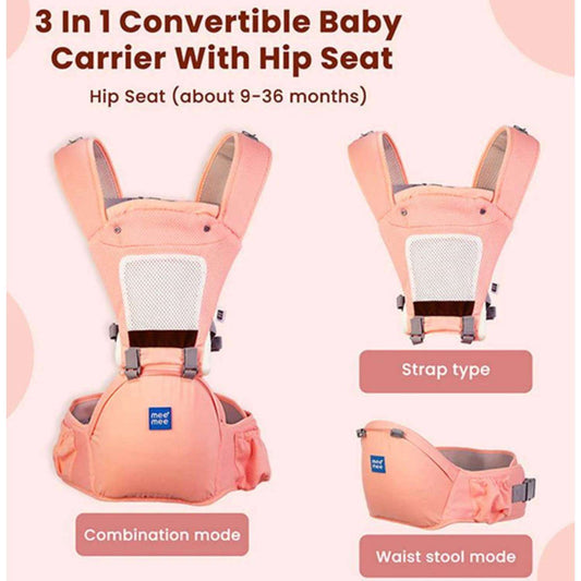 8-IN-1 Baby Carrier with Detachable Hip Seat | Ergonomic Sling Carrier image 1