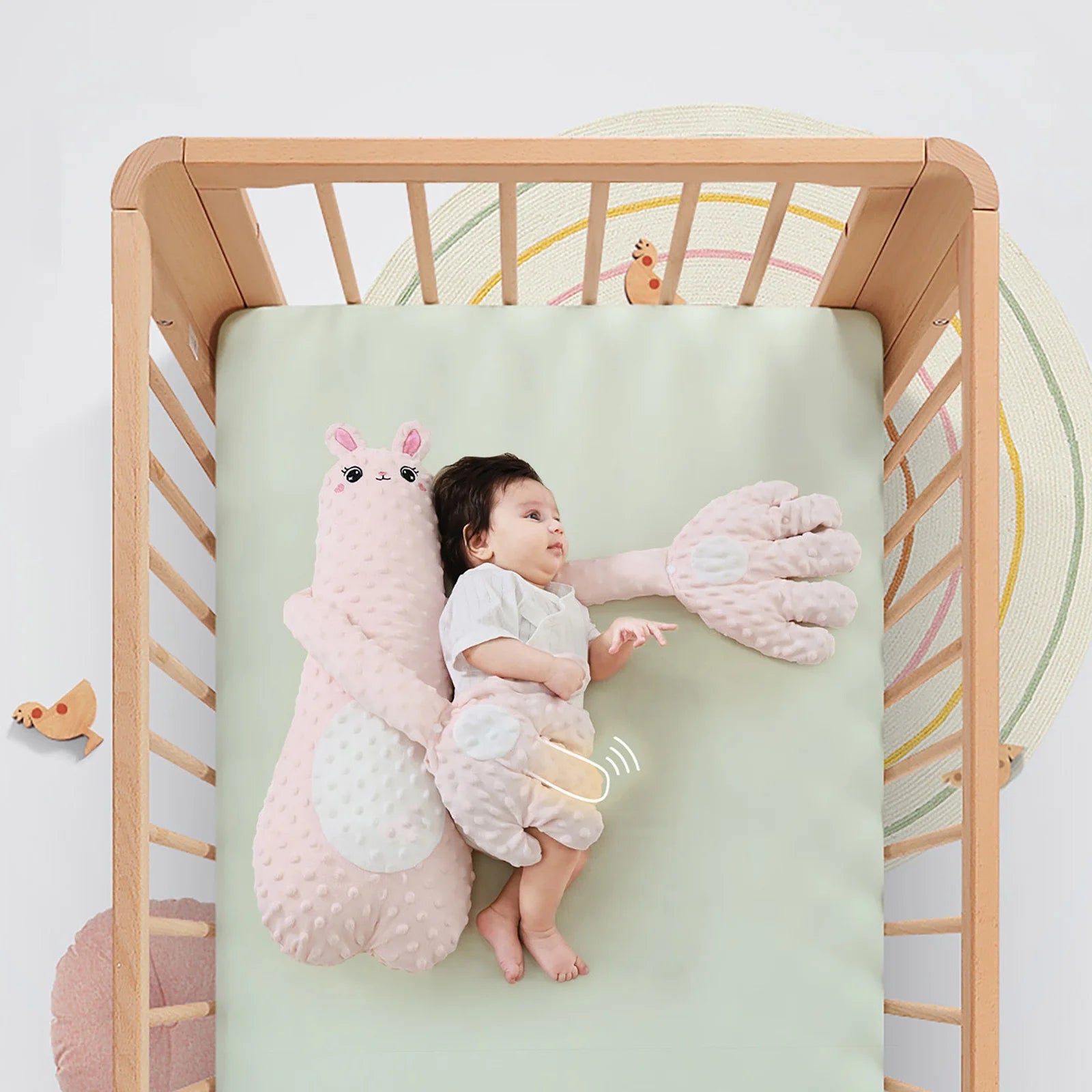 Sleep Buddy Pat Pillow Toy – Best Cry Baby Solution for Soothing Sleep image 1