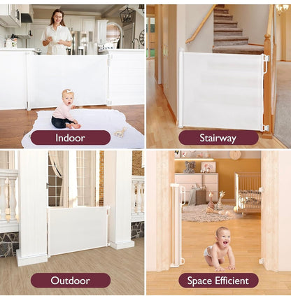 Baby Safety Gate Collapsible Rail adjustable image 2