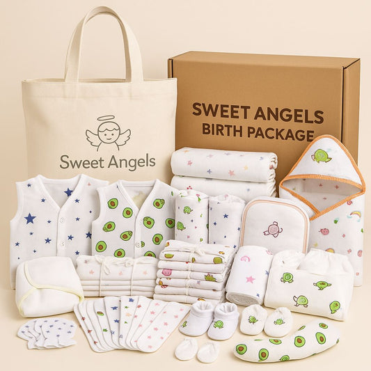 Premium 56 piece Baby Delivery Kit – Newborn Care Products | Hospital Bag Combo image 0