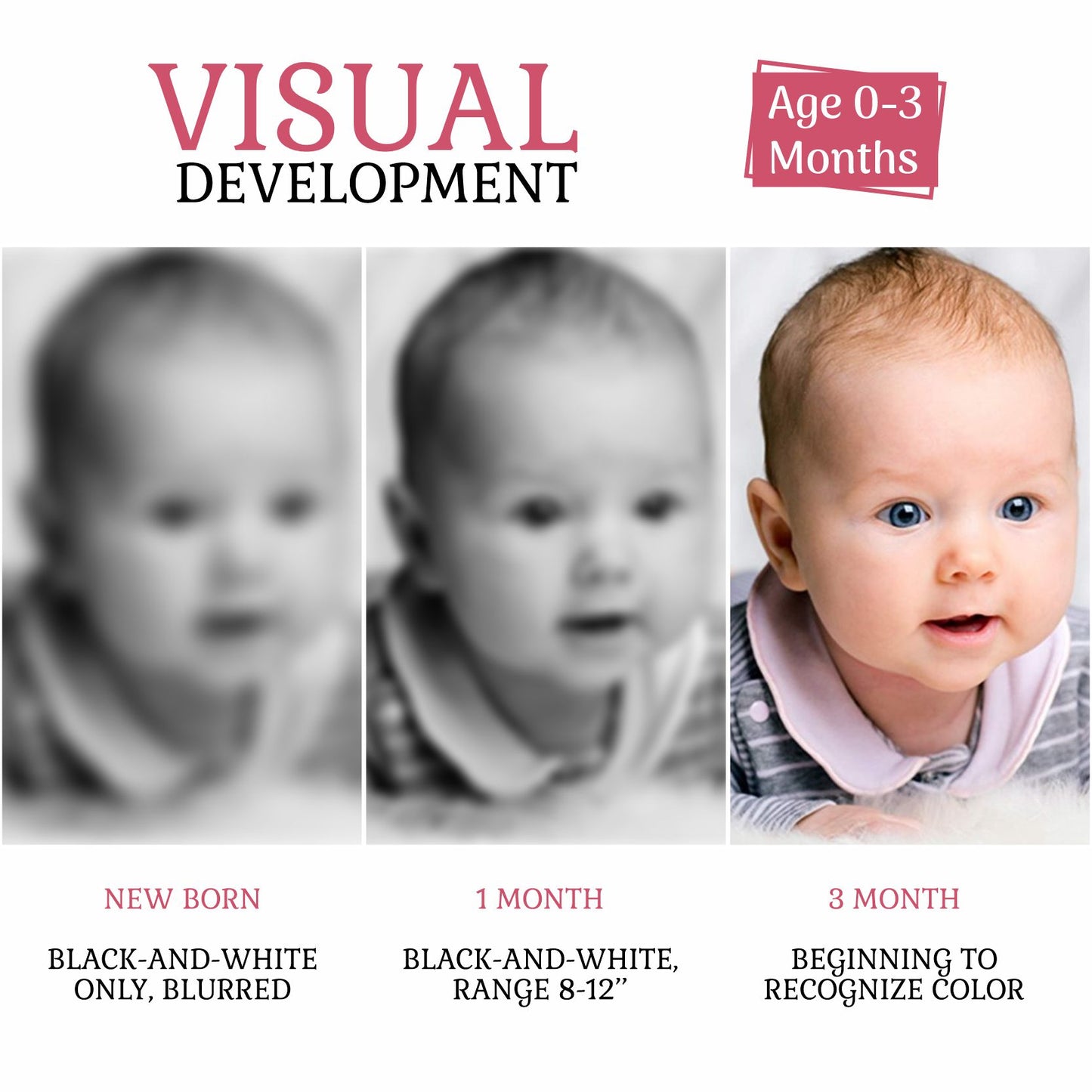 Black and White Flash Cards for Infant Babies for Age 0-6 Months image 1