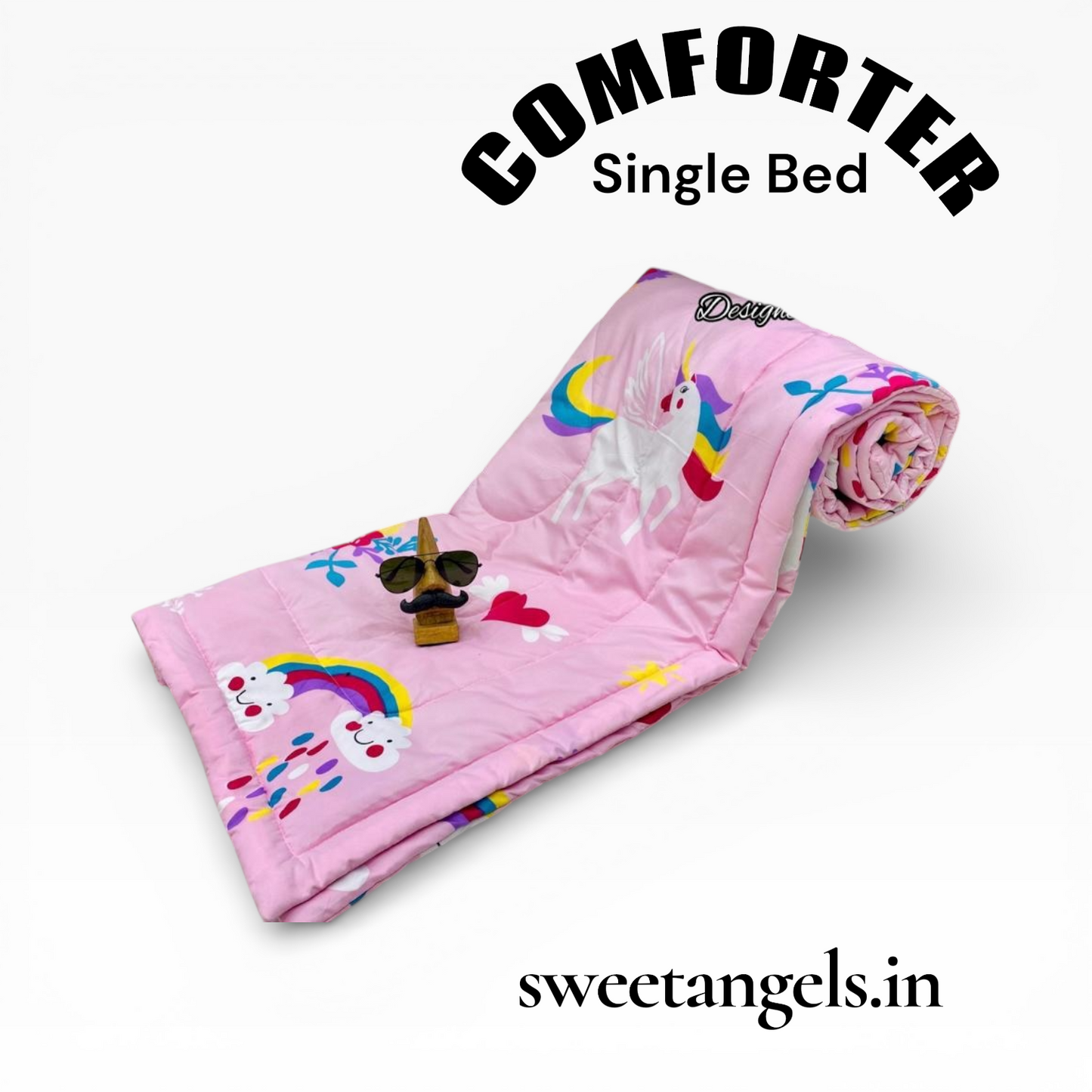 Kids Single bed Comforter with Characters