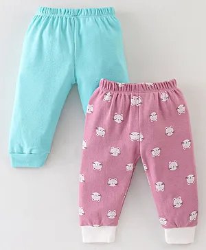 Legging organic Preemie baby 2pc pack assorted image 0