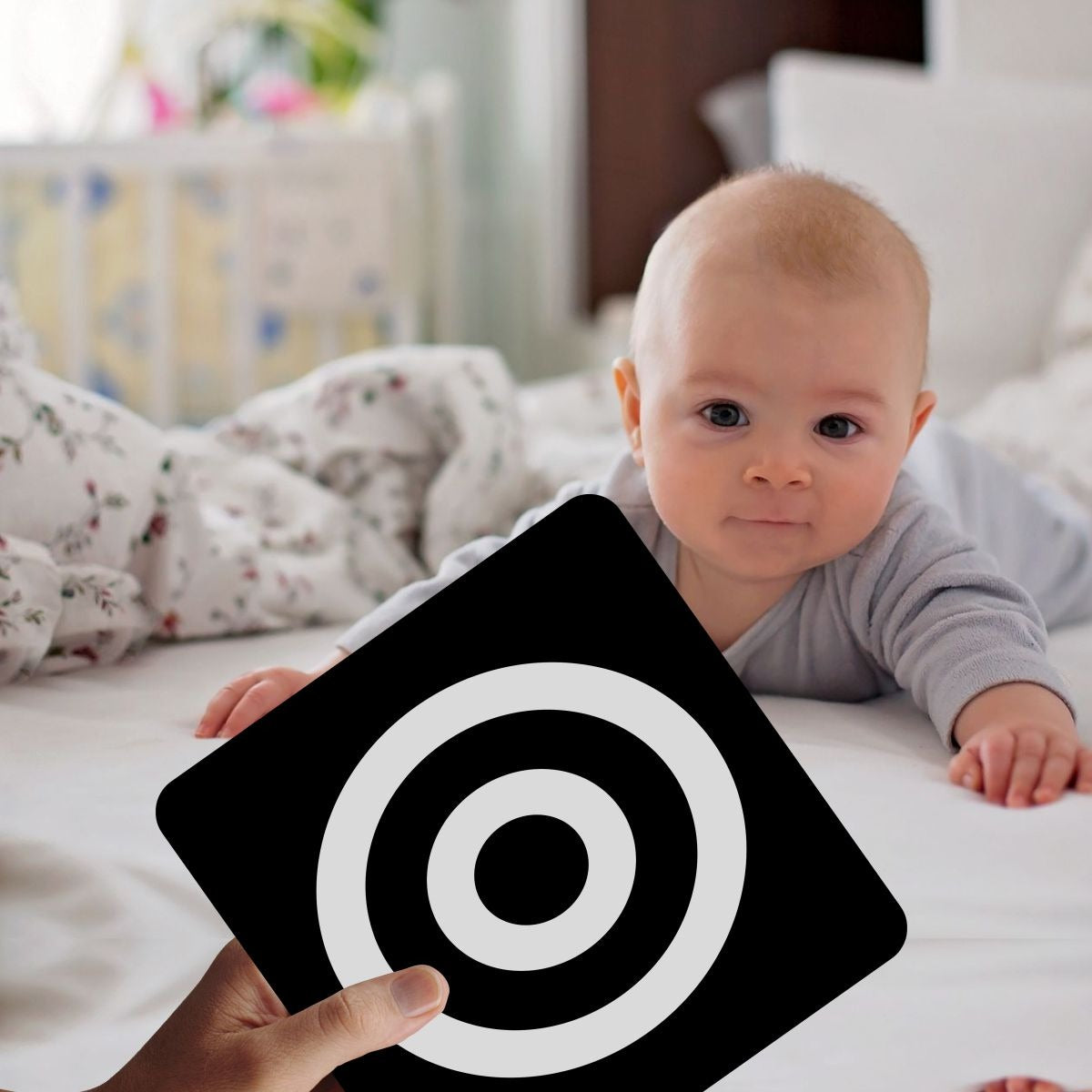 Black and White Flash Cards for Infant Babies for Age 0-6 Months image 0