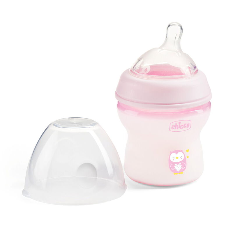 NaturalFeeling Feeding Bottle (150ml, Slow) (Pink) image 3