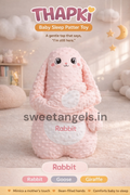 THAPKI Sleep Buddy Pat Pillow Toy – Best Cry Baby Solution for Soothing Sleep Patter Rabbit