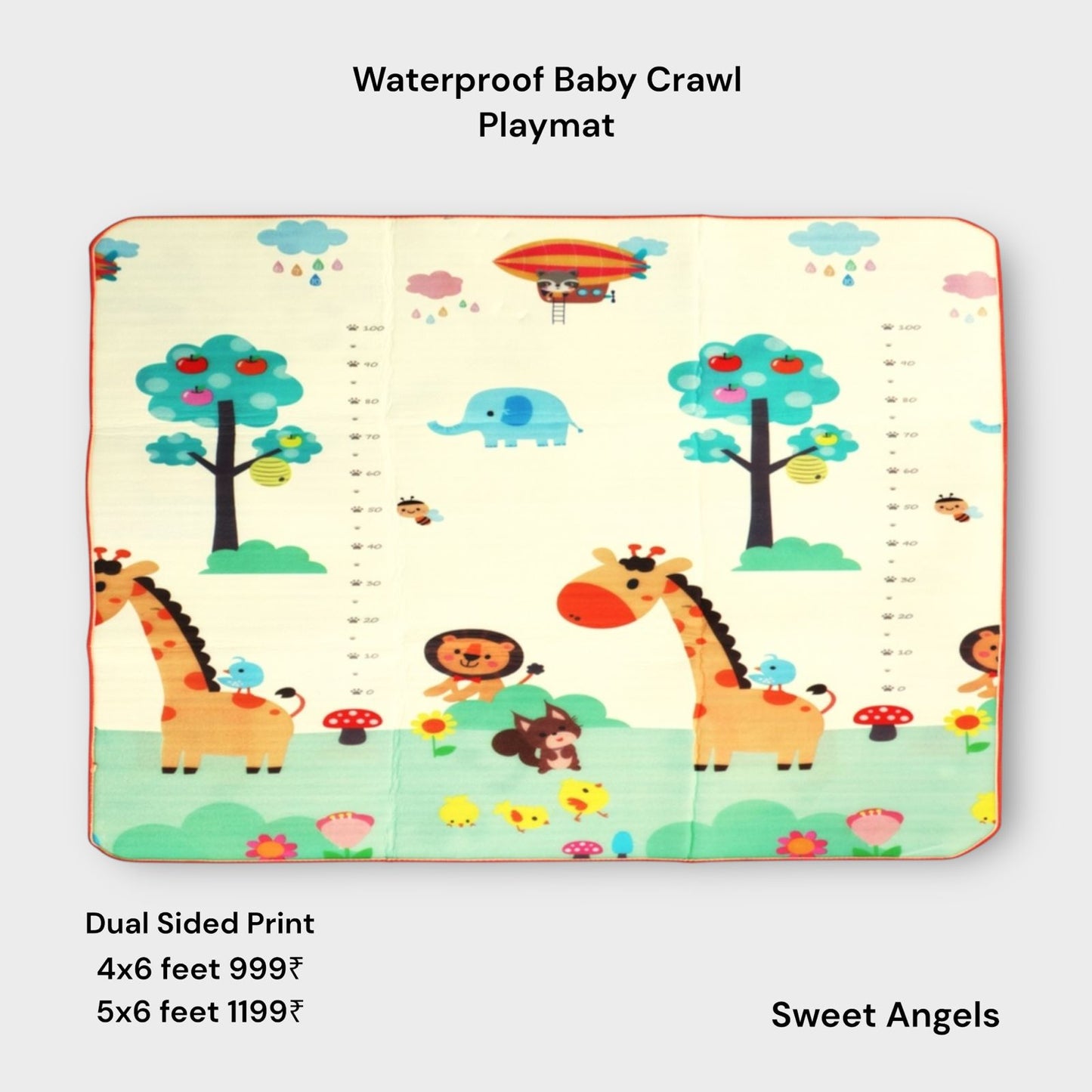 Crawl Play Mat for babies and kids playtime image 0
