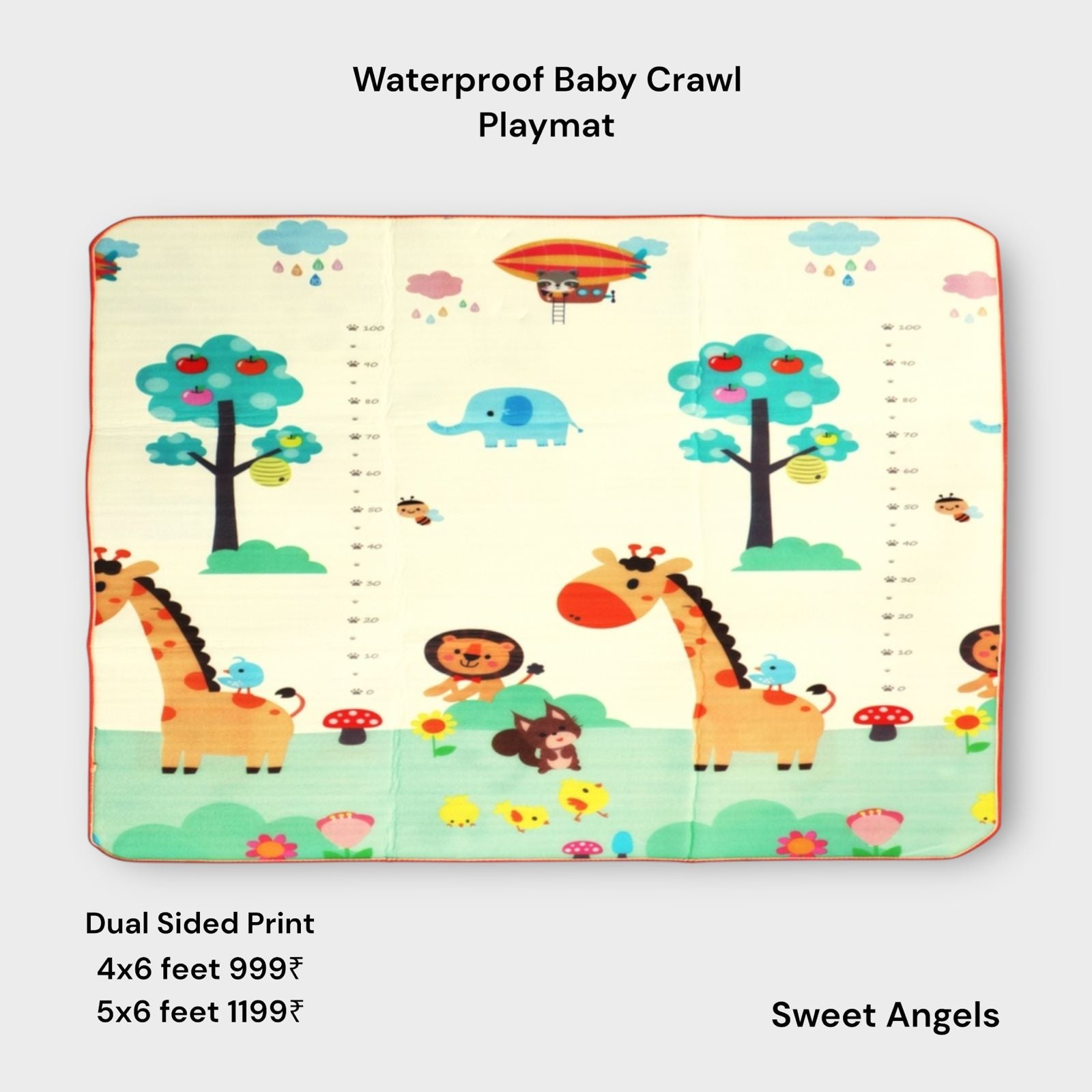 Crawl Play Mat for babies and kids playtime image 0