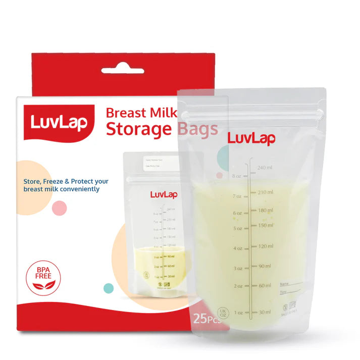 Baby Breast Milk Storage Bags, BPA Free (Pack of 25 Bags) image 0