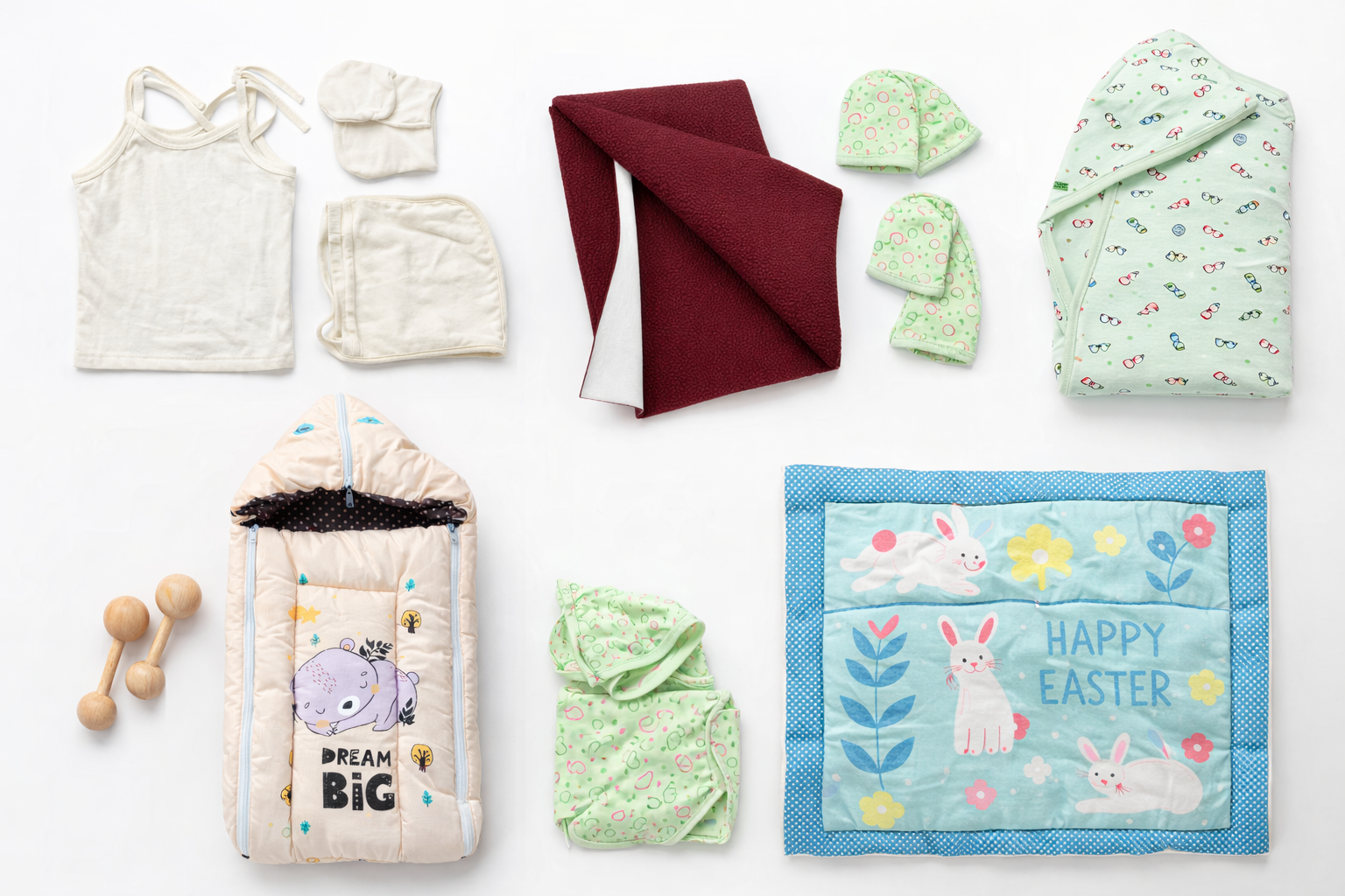 Hospital 12pc Newborn Baby Birth Kit Basic Needful