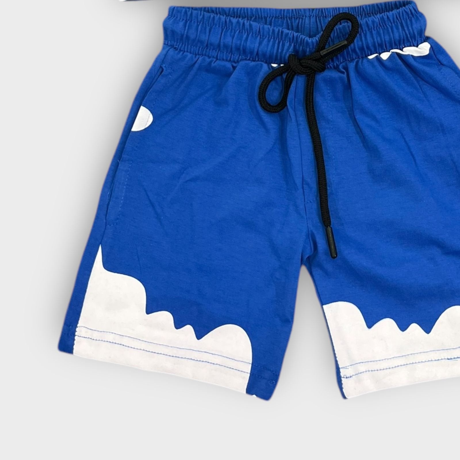 Hip Hop Kids Unisex Co Ord Set 3 to 10 years Clouds Blue image 2