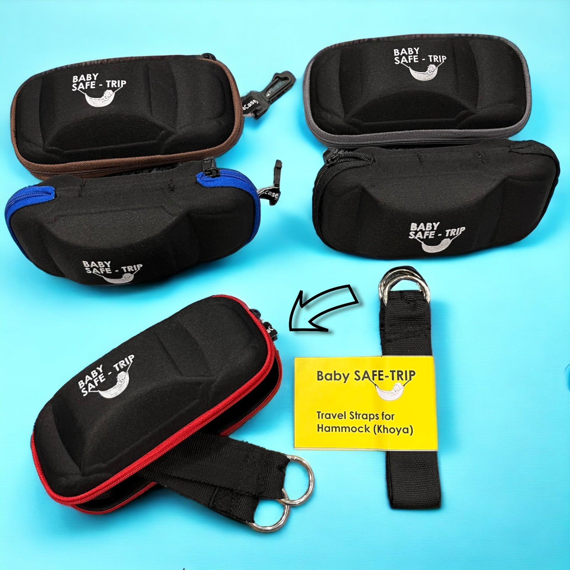 Baby Safe Trip Straps for Hammock Khoya in Car Travel time image 2
