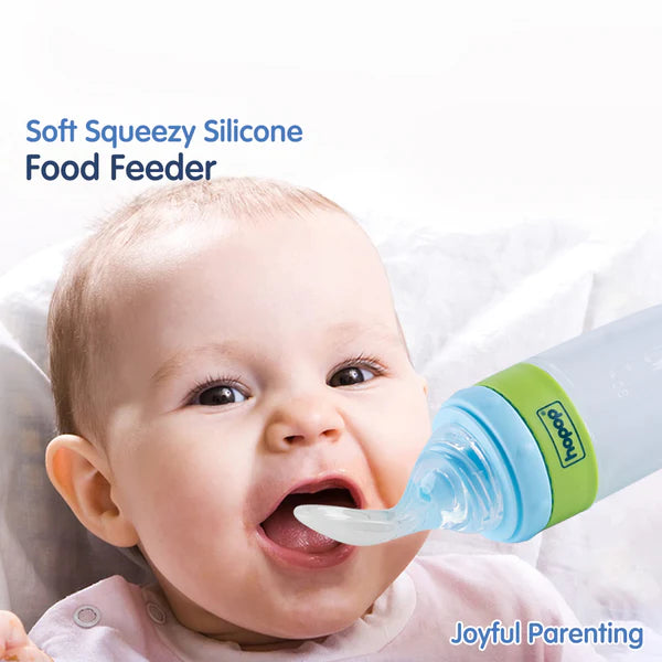 Soft Squeezy Silicone Baby Food Feeder-90 ml image 0