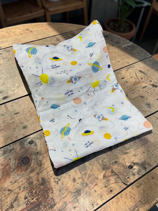 Muslin Crush Swaddle wrapper for babies 0-9 months assorted